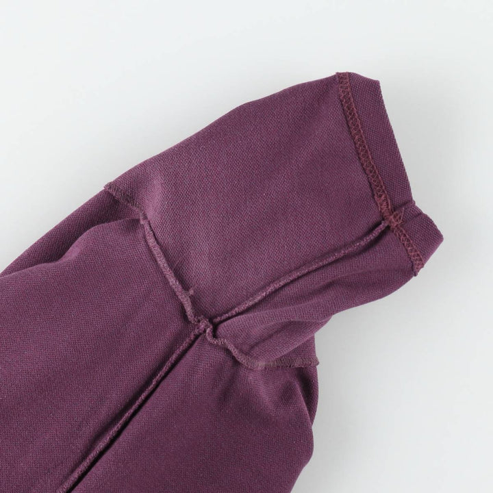 Lacoste LACOSTE Short Sleeve Polo Shirt No. 7 Men's XXL cotton Purple type red-purple Vintage Second Hand
