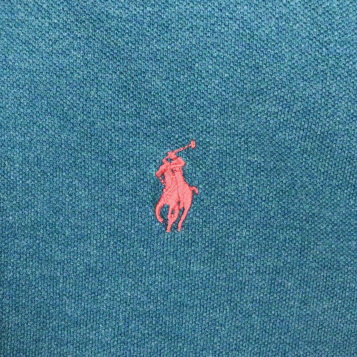 Ralph Lauren POLO by Ralph Lauren short sleeve polo shirt, men's XL size cotton Blue type light blue Vintage Second Hand