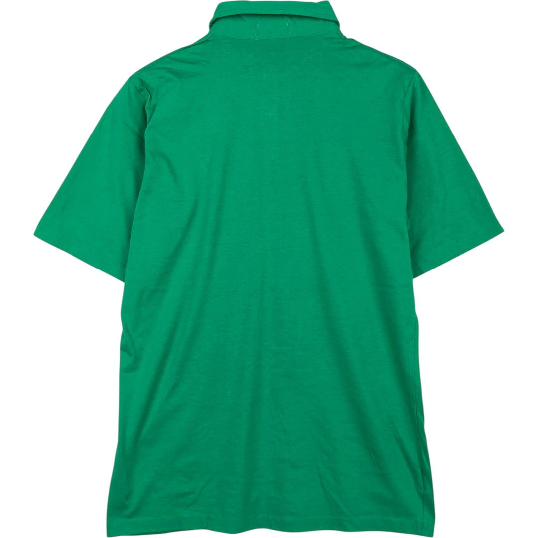 80'S Lacoste IZOD short sleeve polo shirt, men's size M, vintage cotton green type Vintage Second Hand