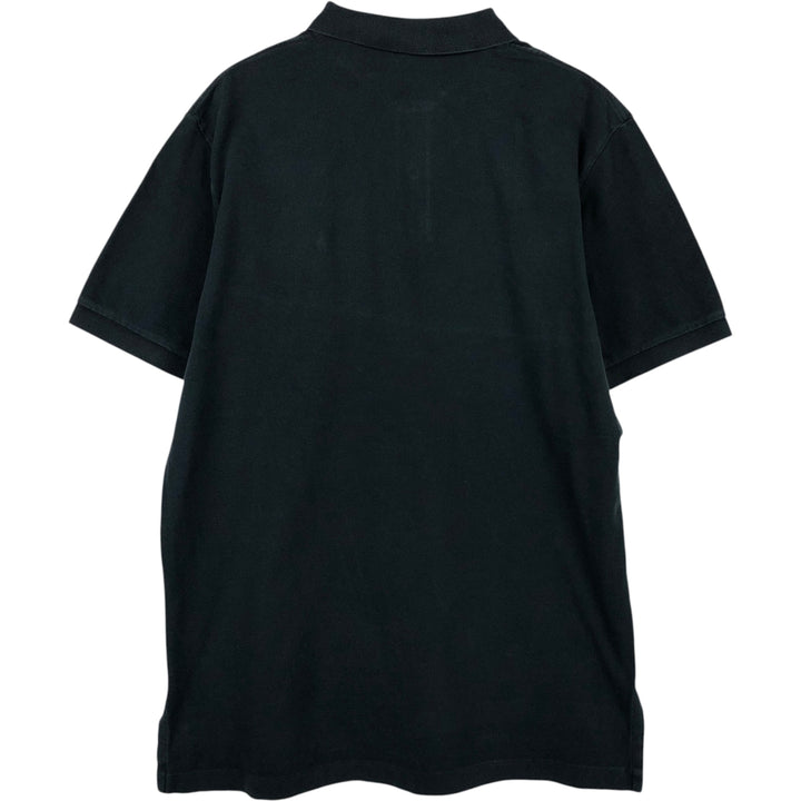 Patagonia Organic Cotton Short-Sleeve Polo Shirt, Men's Size XL (approx.) cotton black type Vintage Second Hand