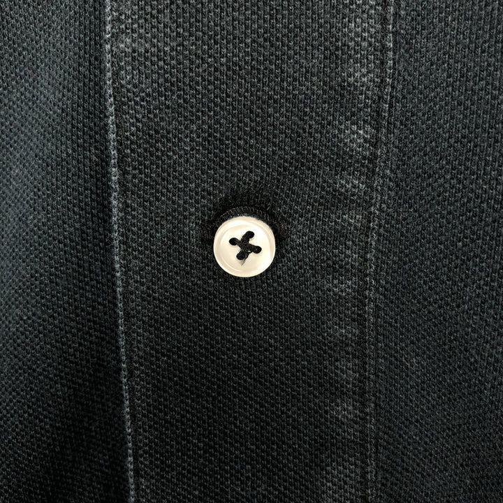 Patagonia Organic Cotton Short-Sleeve Polo Shirt, Men's Size XL (approx.) cotton black type Vintage Second Hand