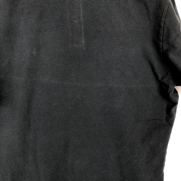Patagonia Organic Cotton Short-Sleeve Polo Shirt, Men's Size XL (approx.) cotton black type Vintage Second Hand