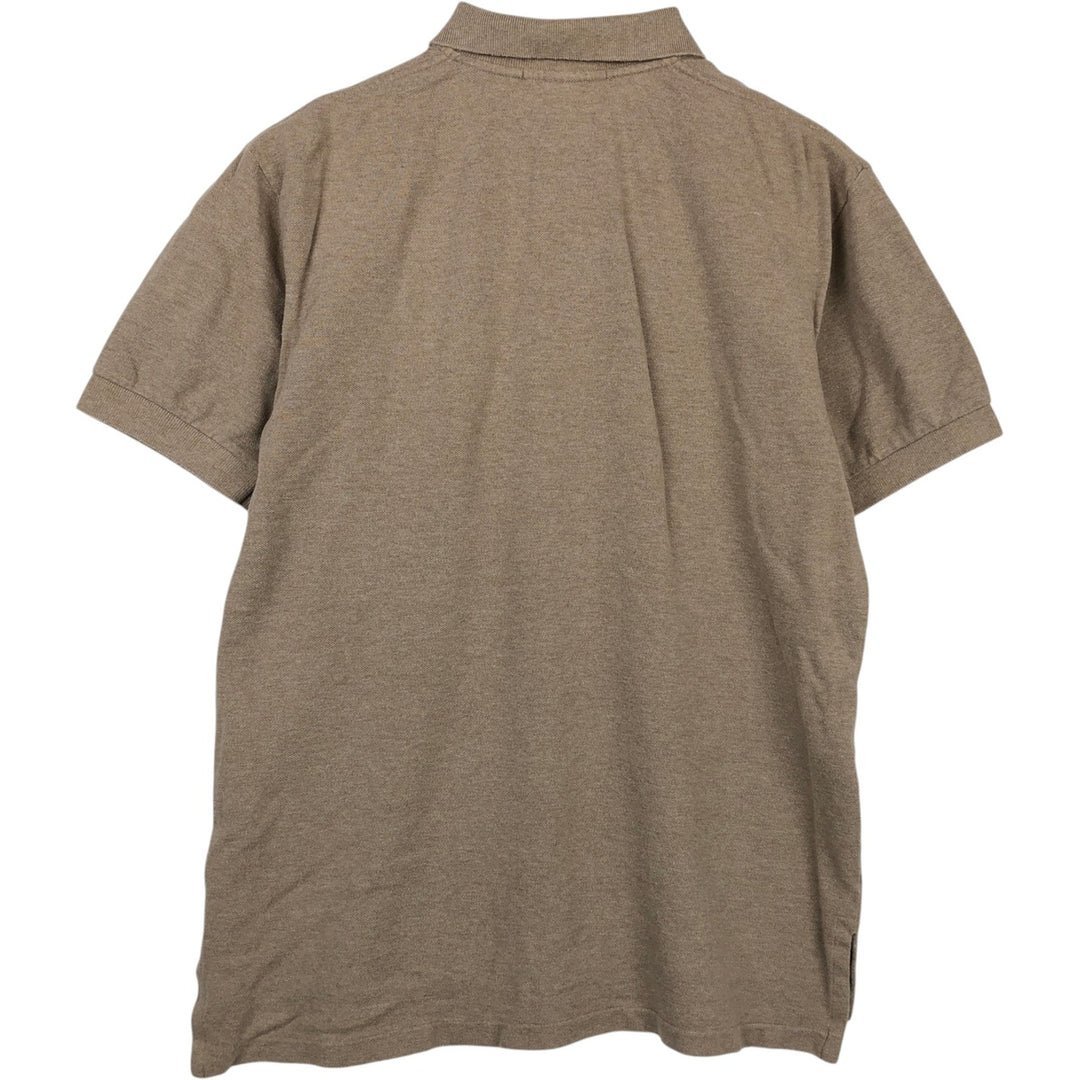 Ralph Lauren POLO by Ralph Lauren short sleeve polo shirt, men's size M cotton Beige type Vintage Second Hand