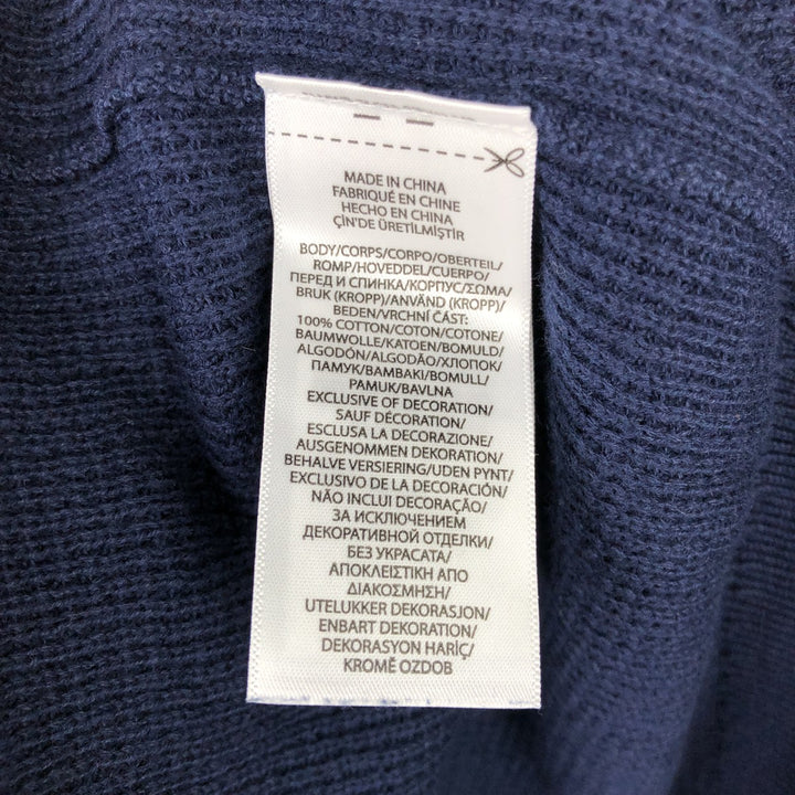 Ralph Lauren RLX Short-Sleeve Polo Shirt, Men's Size L (approx.) cotton navy blue type Vintage Second Hand