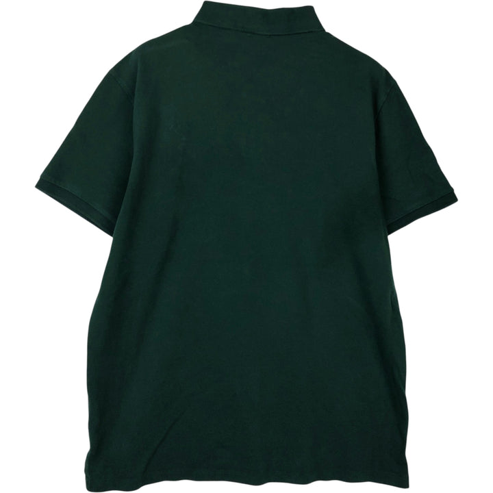 Ralph Lauren POLO RALPH LAUREN CUSTOM SLIM FIT Big Pony Short-Sleeve Polo Shirt (Men's XXL equivalent) cotton green type Vintage Second Hand