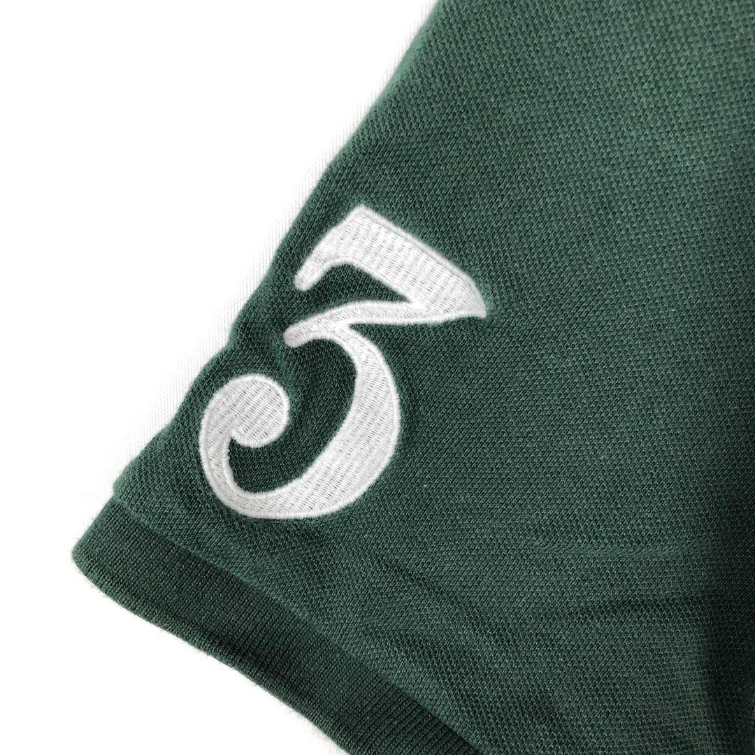 Ralph Lauren POLO RALPH LAUREN CUSTOM SLIM FIT Big Pony Short-Sleeve Polo Shirt (Men's XXL equivalent) cotton green type Vintage Second Hand