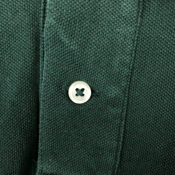 Ralph Lauren POLO RALPH LAUREN CUSTOM SLIM FIT Big Pony Short-Sleeve Polo Shirt (Men's XXL equivalent) cotton green type Vintage Second Hand
