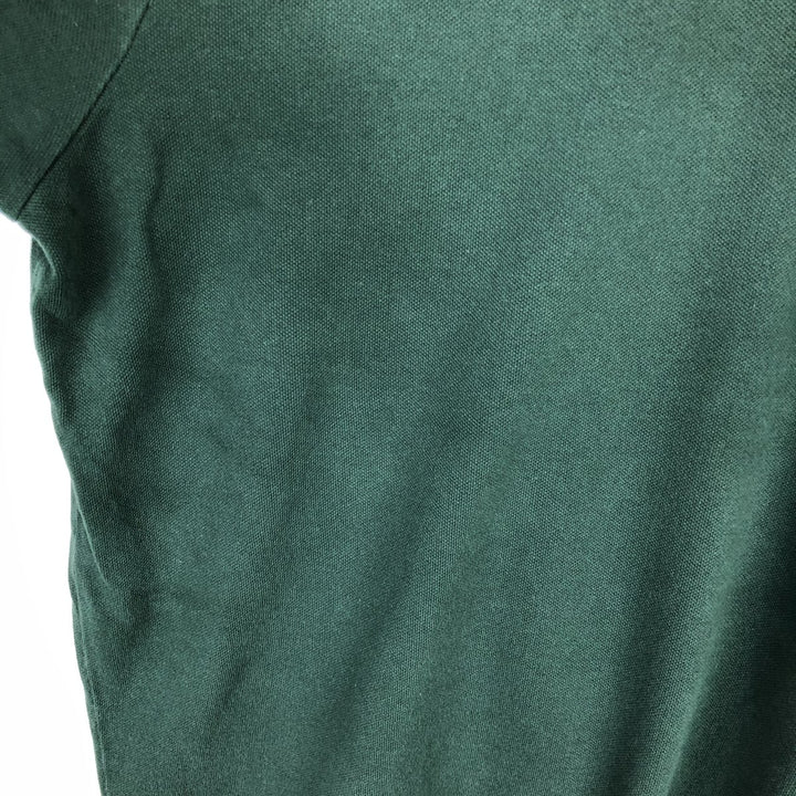 Ralph Lauren POLO RALPH LAUREN CUSTOM SLIM FIT Big Pony Short-Sleeve Polo Shirt (Men's XXL equivalent) cotton green type Vintage Second Hand