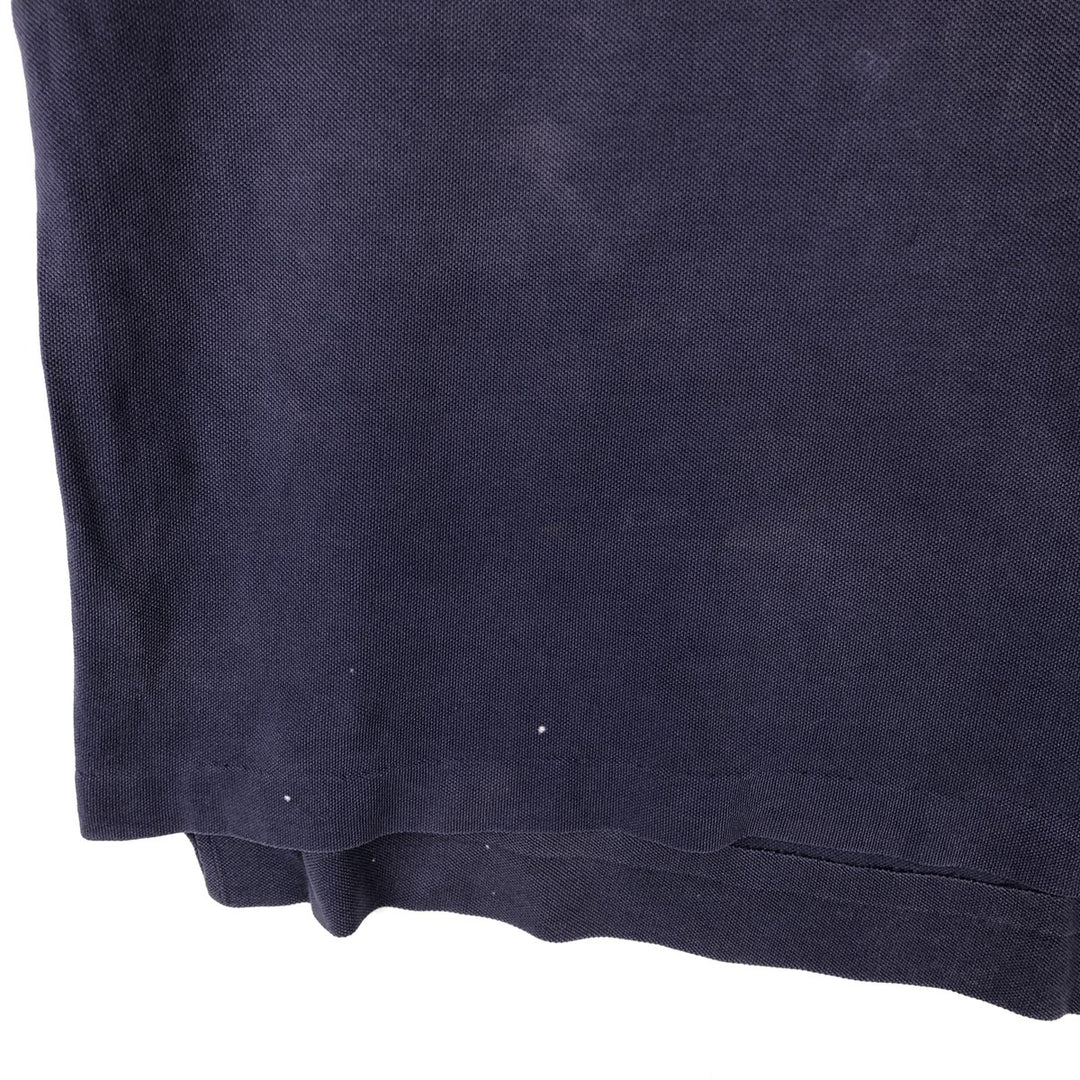 80s-90'S Lacoste IZOD Short-Sleeve Polo Shirt, Made in USA, Men's Size XL (Equivalent), Vintage cotton Purple type blue-purple Vintage Second Hand