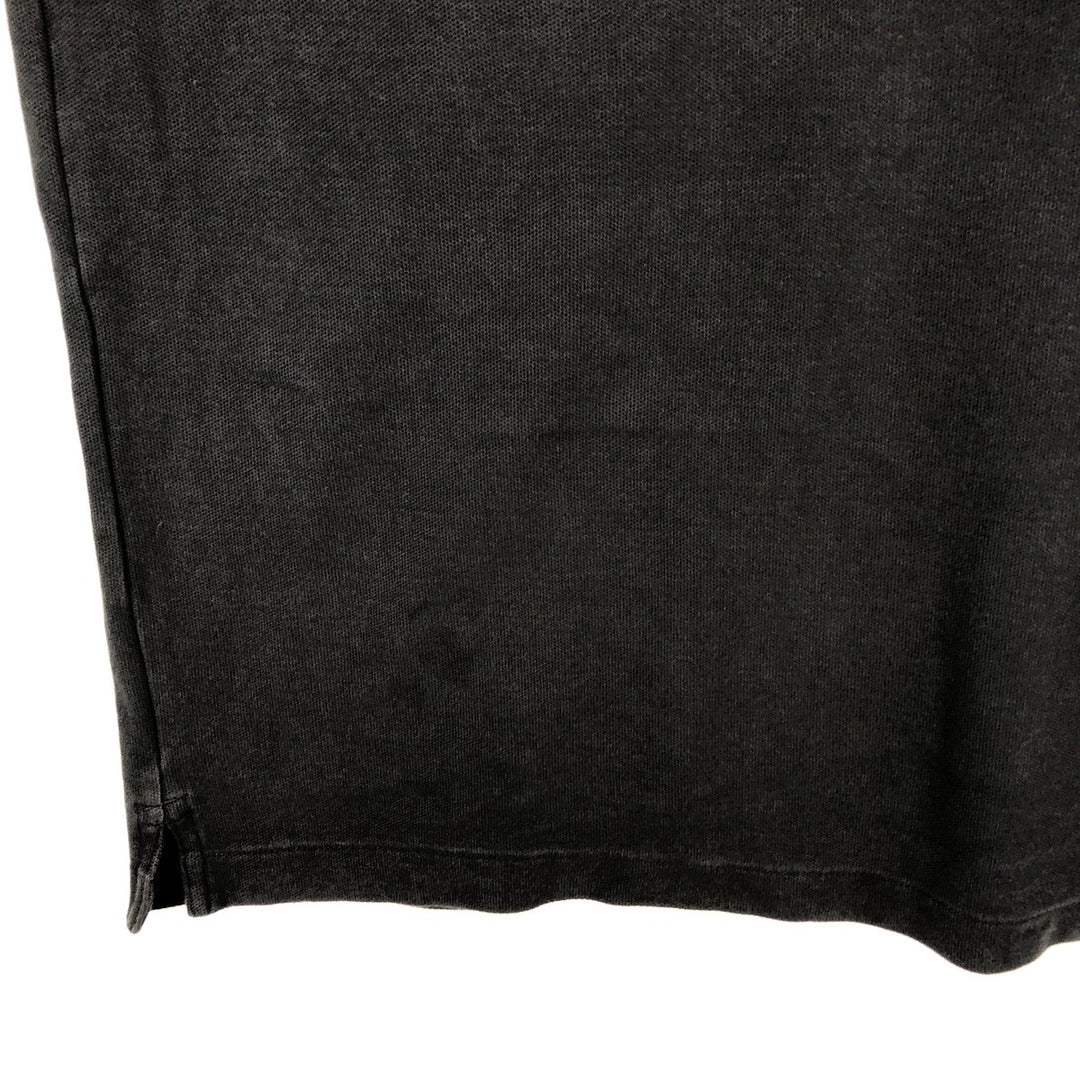 Patagonia Organic Cotton Short-Sleeve Polo Shirt, Men's Size XL (approx.) cotton black type Vintage Second Hand