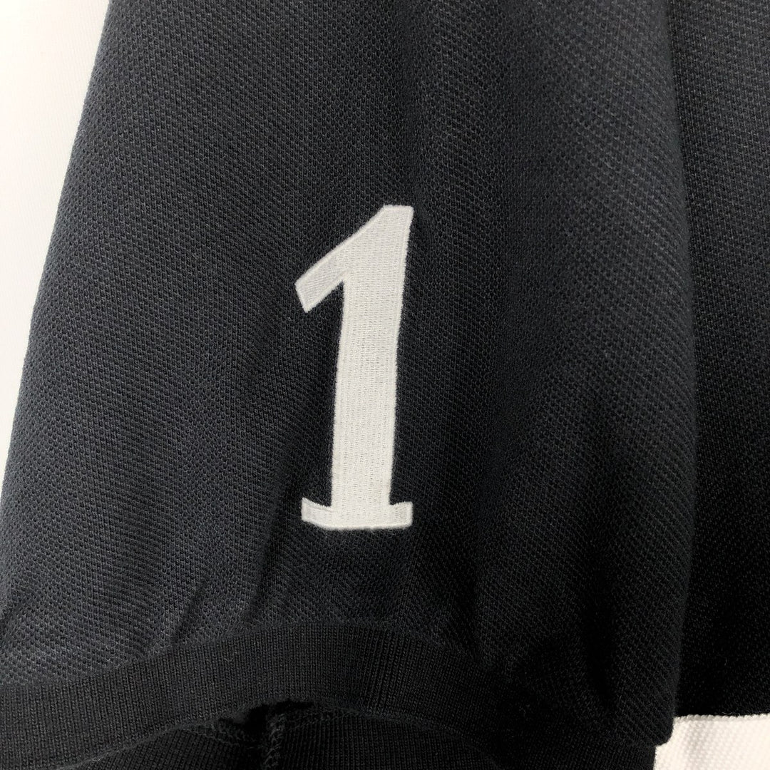 Ralph Lauren POLO RALPH LAUREN Big Pony Short Sleeve Polo Shirt Men's XXL cotton black type Vintage Second Hand