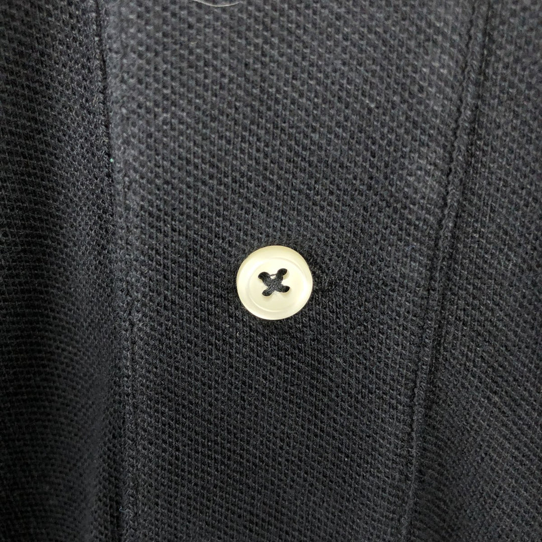 Ralph Lauren POLO RALPH LAUREN Big Pony Short Sleeve Polo Shirt Men's XXL cotton black type Vintage Second Hand