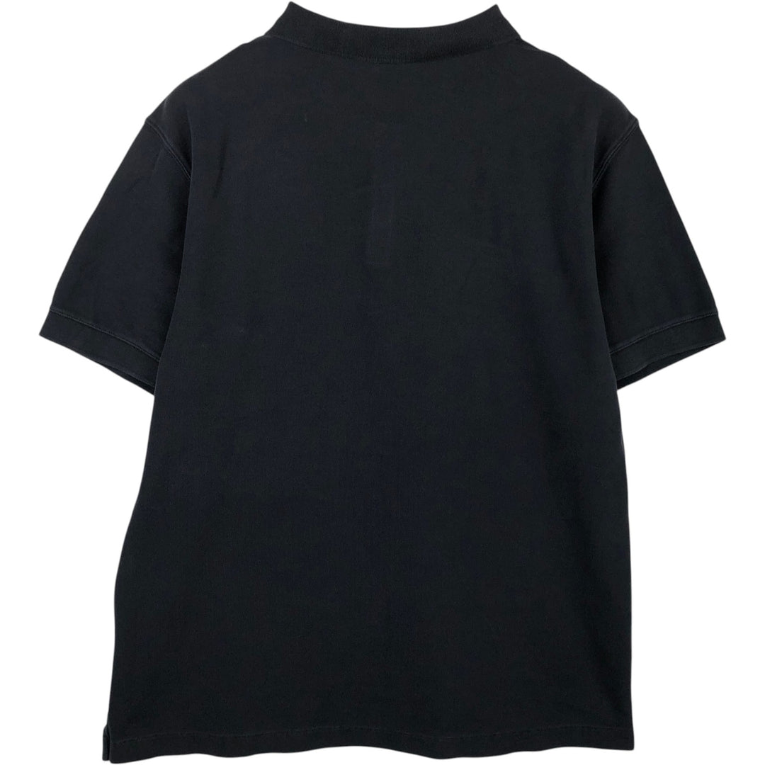 Patagonia Organic Cotton Short-Sleeve Polo Shirt, Men's Size XL (approx.) cotton black type Vintage Second Hand