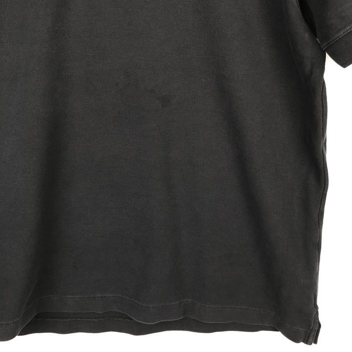 Patagonia Organic Cotton Short-Sleeve Polo Shirt, Men's Size XL (approx.) cotton black type Vintage Second Hand