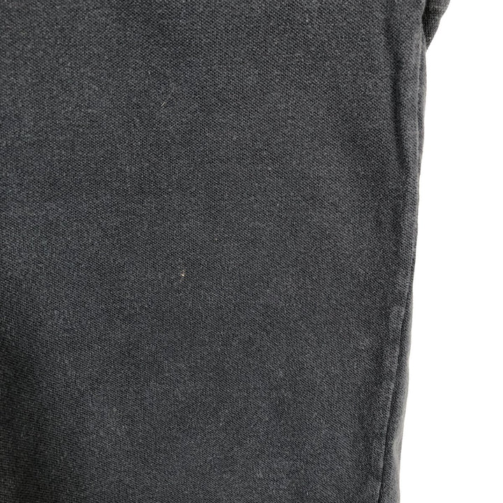 90'S Nike Center Logo Short-Sleeve Polo Shirt, Men's Size M (Equivalent), Vintage cotton black type Vintage Second Hand