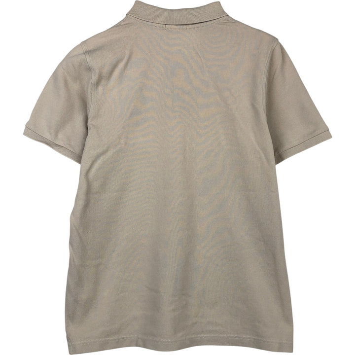 Burberry's London short-sleeved polo shirt, men's size M (approx.) cotton Beige type Vintage Second Hand
