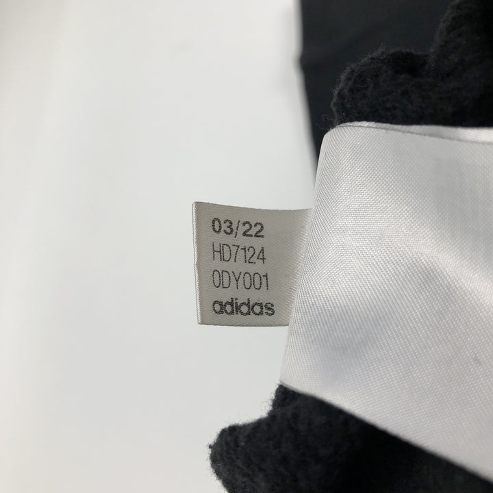 Adidas ORIGINALS sweatshirt pullover hoodie, women's size XL (approx.) cotton black type Vintage Second Hand