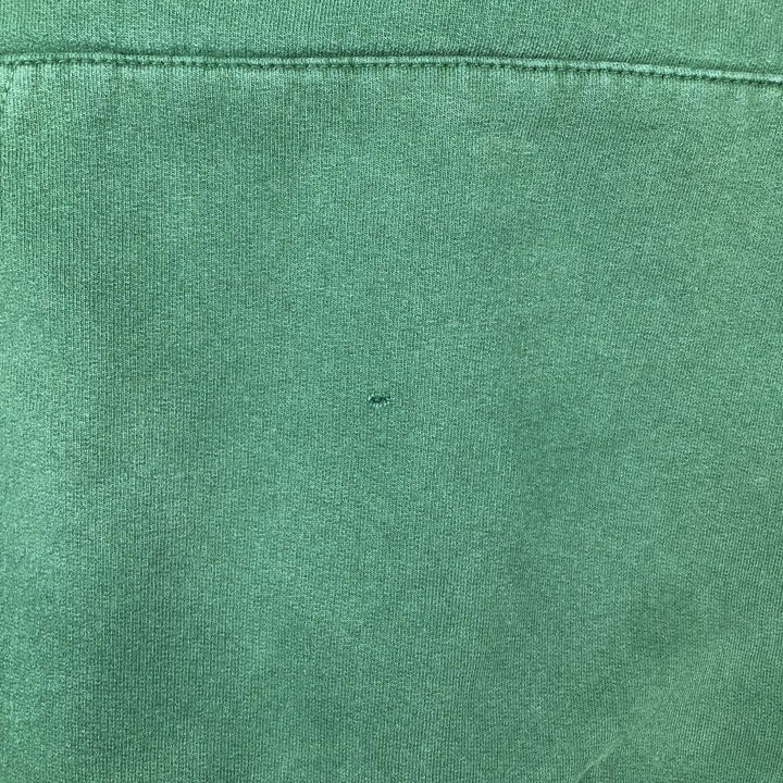 2000'S adidas sweatshirt pullover hoodie, Made in Canada, Men's size M cotton green type Vintage Second Hand