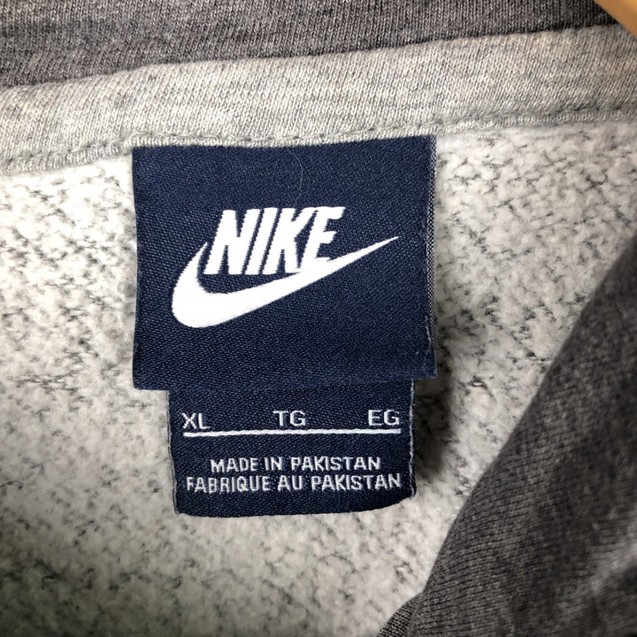 Nike One Point Sweat Pullover Hoodie, Men's XL cotton gray type Vintage Second Hand