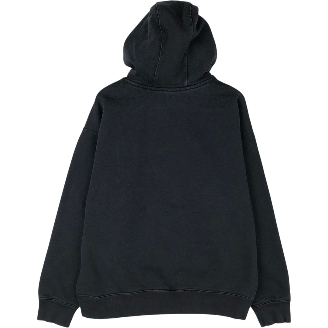 Nike Sweat Pullover Hoodie, Men's Size L cotton black type Vintage Second Hand