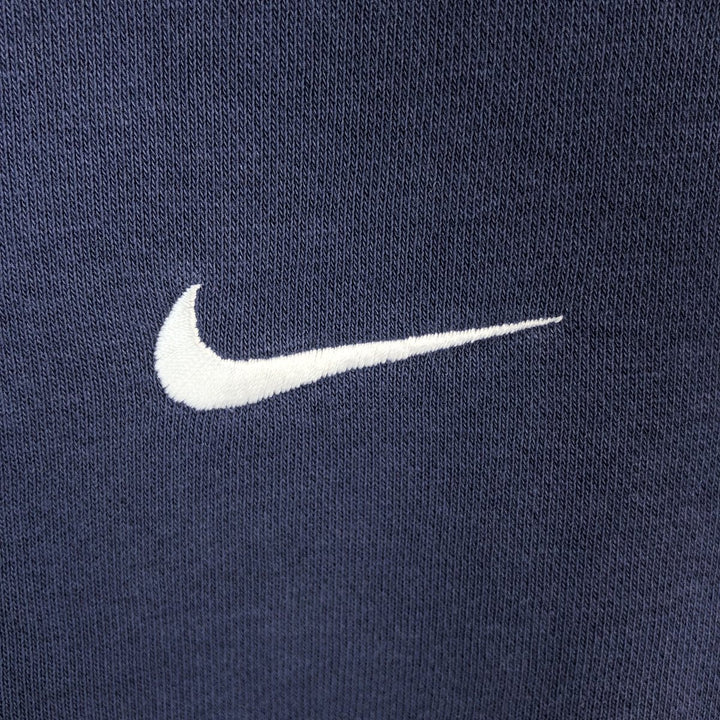 Nike Sweat Pullover Hoodie Men's XL Size cotton navy blue type Vintage Second Hand
