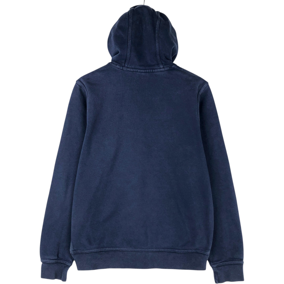 Nike Sweat Pullover Hoodie, Men's Size M cotton navy blue type Vintage Second Hand