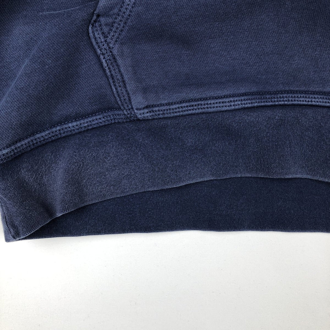 Nike Sweat Pullover Hoodie, Men's Size M cotton navy blue type Vintage Second Hand