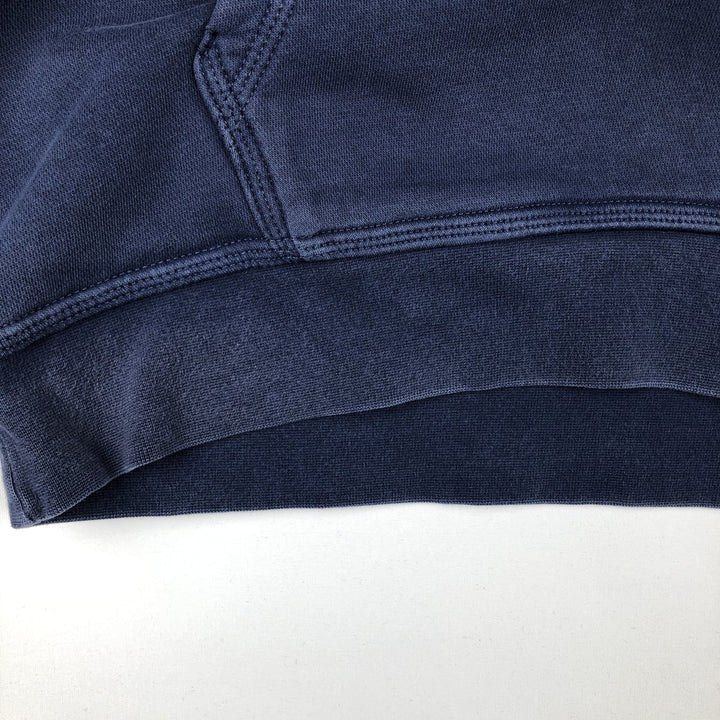Nike Sweat Pullover Hoodie, Men's Size M cotton navy blue type Vintage Second Hand