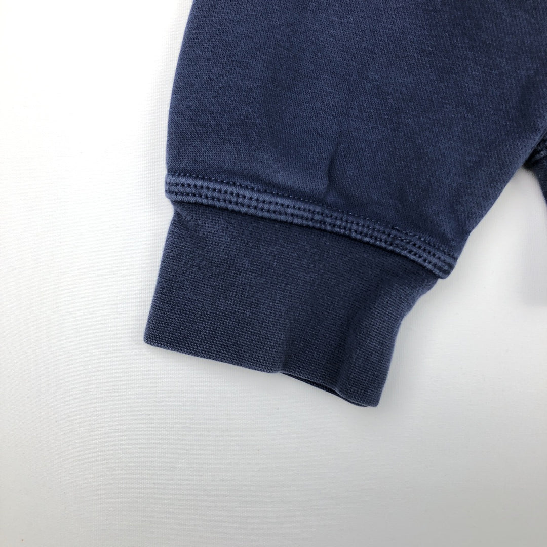 Nike Sweat Pullover Hoodie, Men's Size M cotton navy blue type Vintage Second Hand