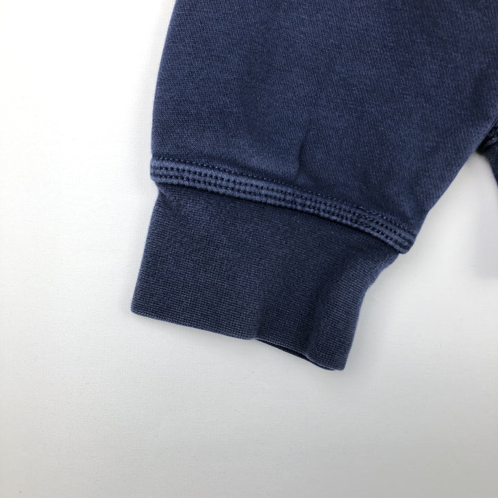 Nike Sweat Pullover Hoodie, Men's Size M cotton navy blue type Vintage Second Hand