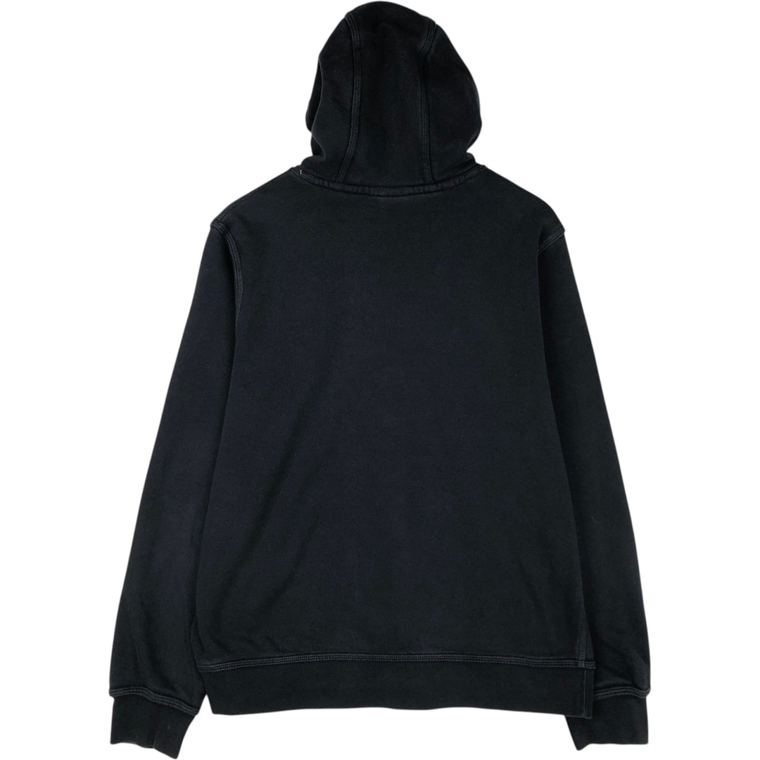 Nike Sweat Pullover Hoodie, Men's Size L cotton black type Vintage Second Hand