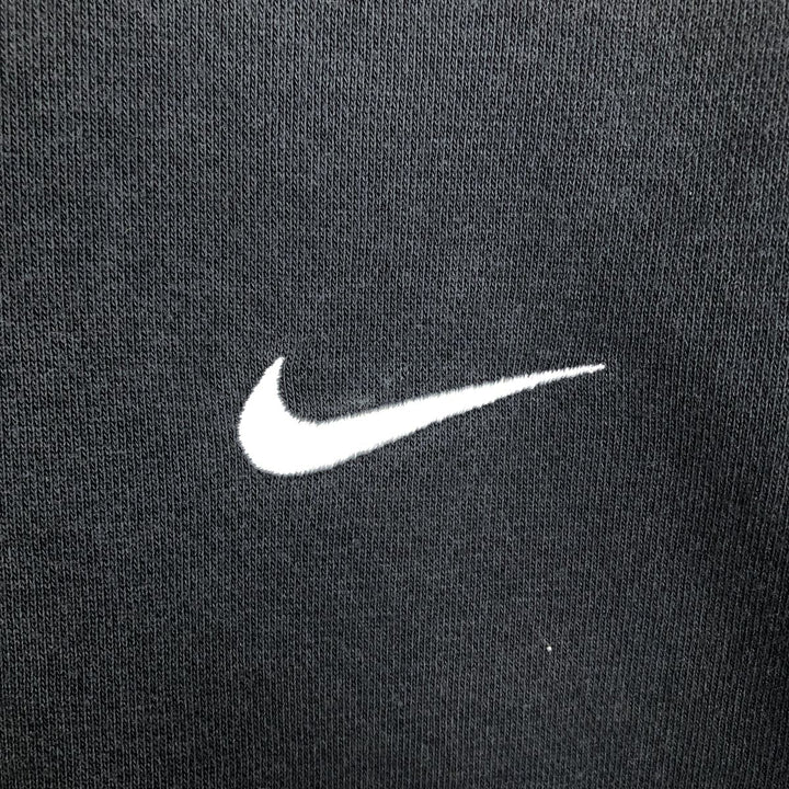 Nike Sweat Pullover Hoodie, Men's Size L cotton black type Vintage Second Hand