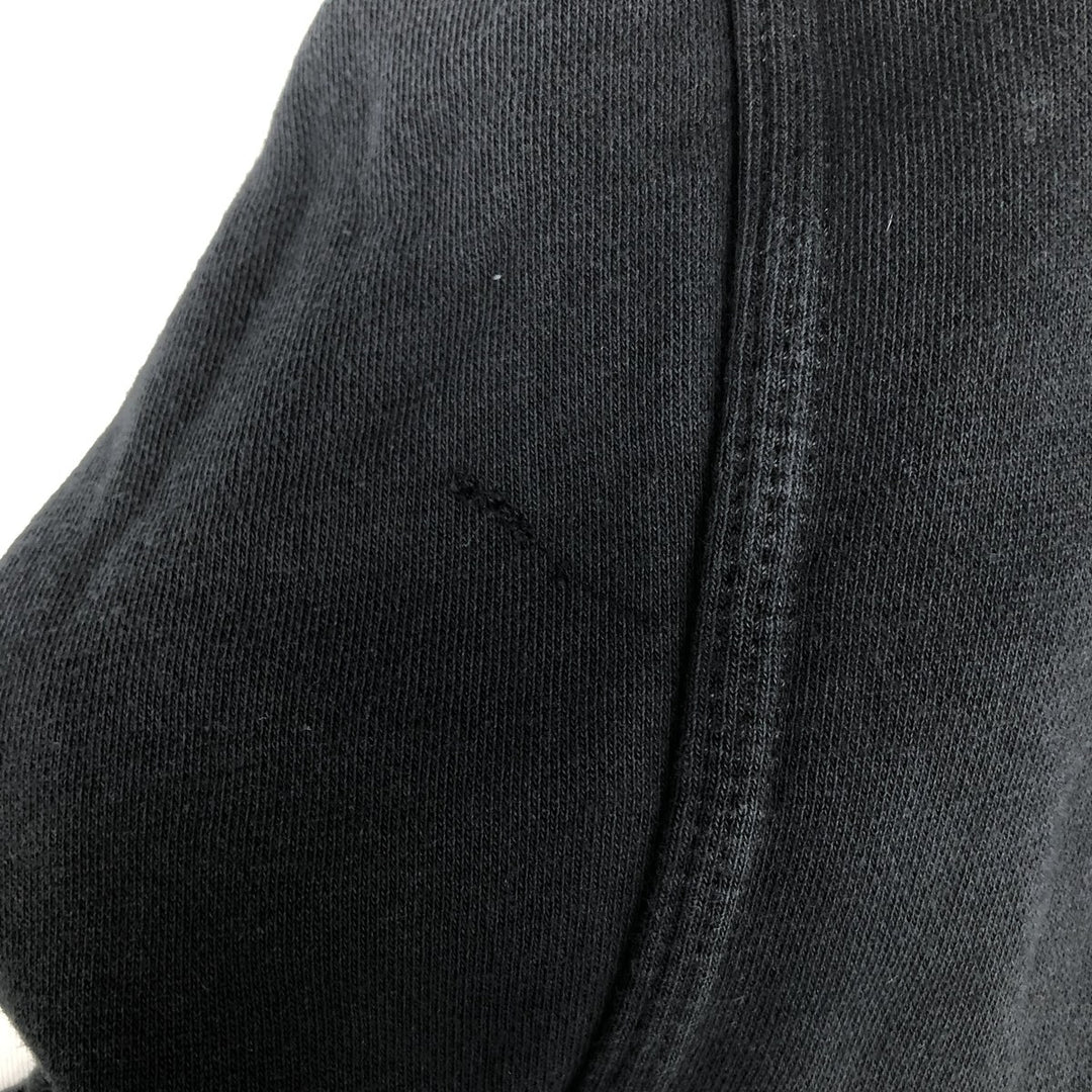 Nike Sweat Pullover Hoodie, Men's Size L cotton black type Vintage Second Hand
