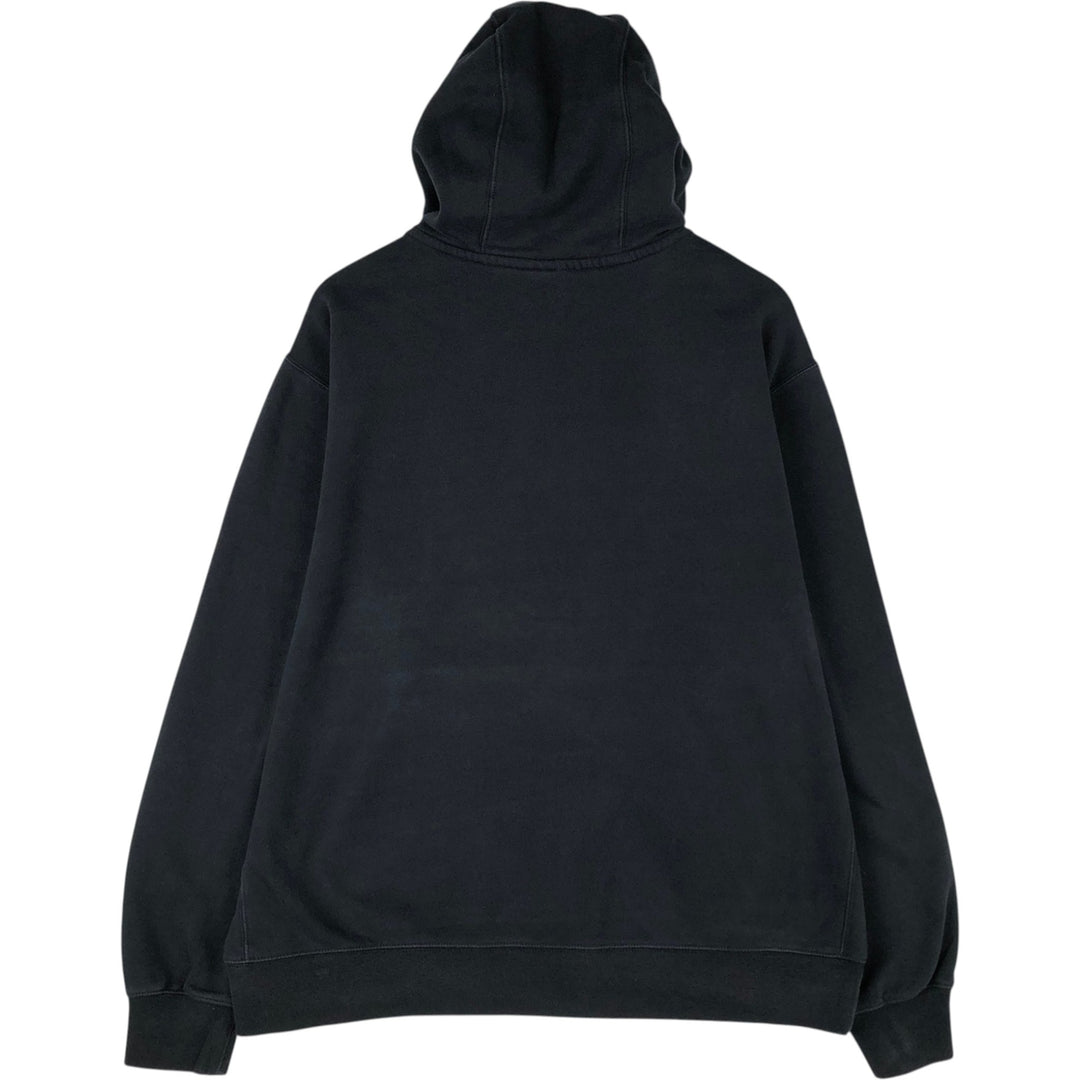 Nike Sweat Pullover Hoodie Men's XL Size unclear black type Vintage Second Hand