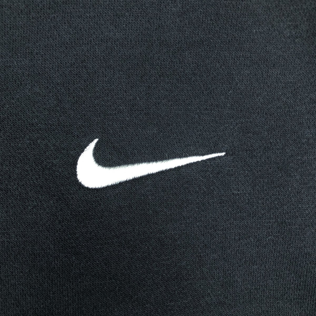 Nike Sweat Pullover Hoodie Men's XL Size unclear black type Vintage Second Hand