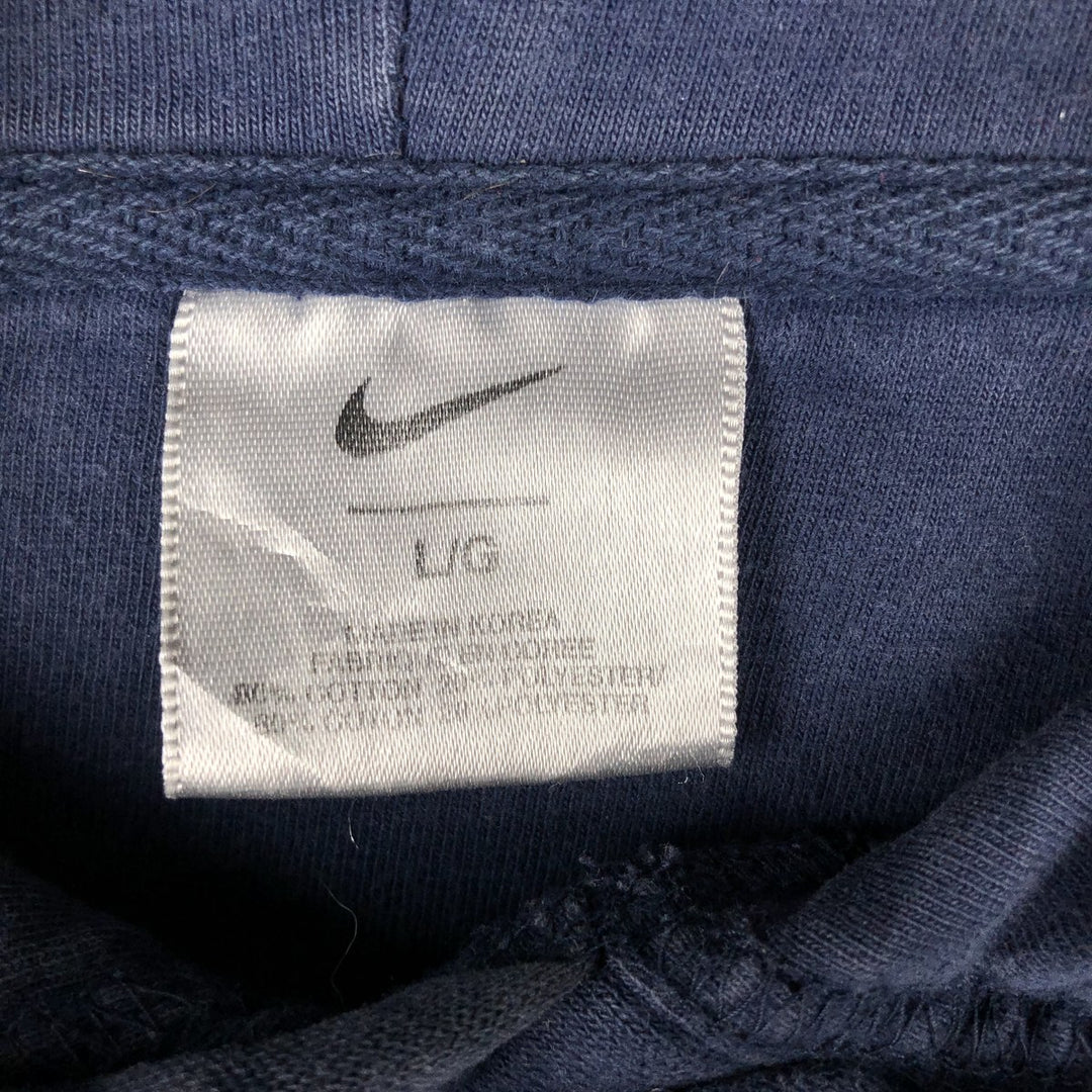 00'S Nike Sweat Pullover Hoodie Men's Size L cotton navy blue type Vintage Second Hand