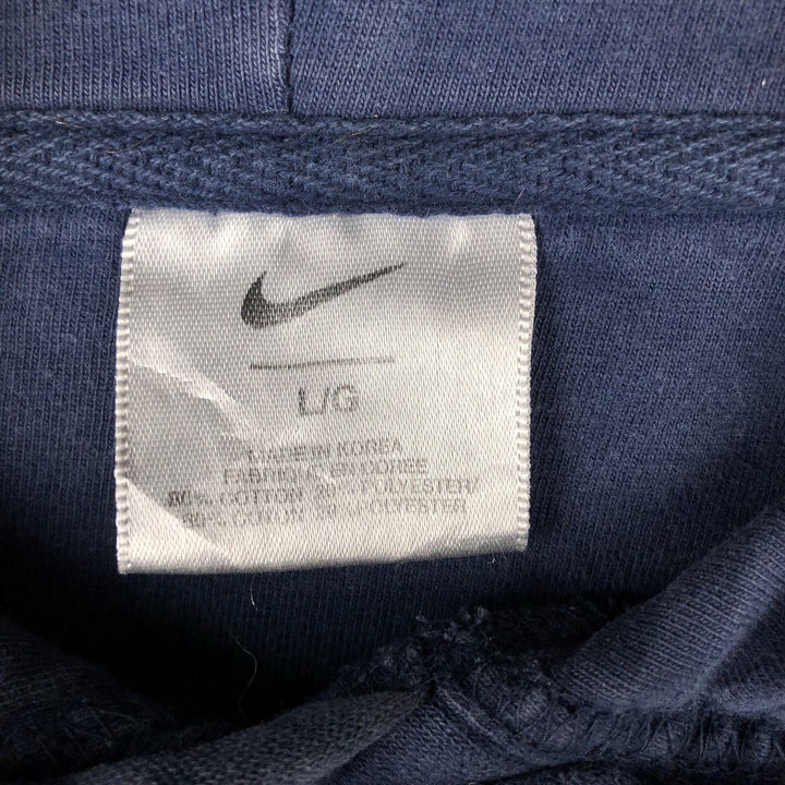 00'S Nike Sweat Pullover Hoodie Men's Size L cotton navy blue type Vintage Second Hand