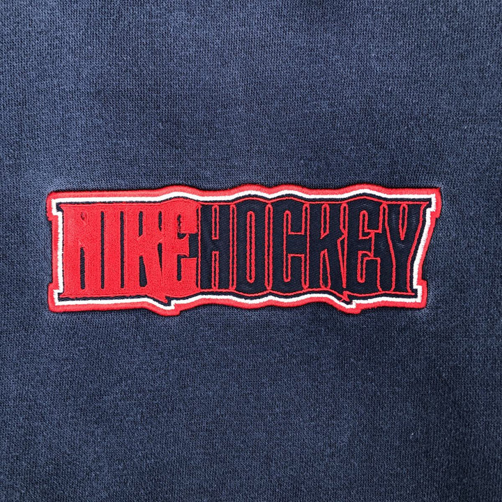 00'S Nike Sweat Pullover Hoodie Men's Size L cotton navy blue type Vintage Second Hand