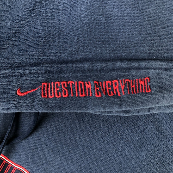 00'S Nike Sweat Pullover Hoodie Men's Size L cotton navy blue type Vintage Second Hand