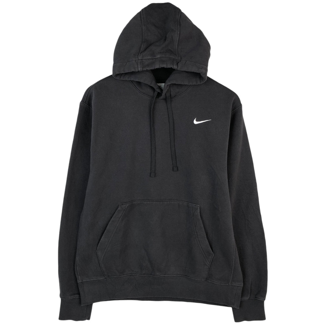 Nike Sweat Pullover Hoodie, Men's Size M cotton gray type Vintage Second Hand