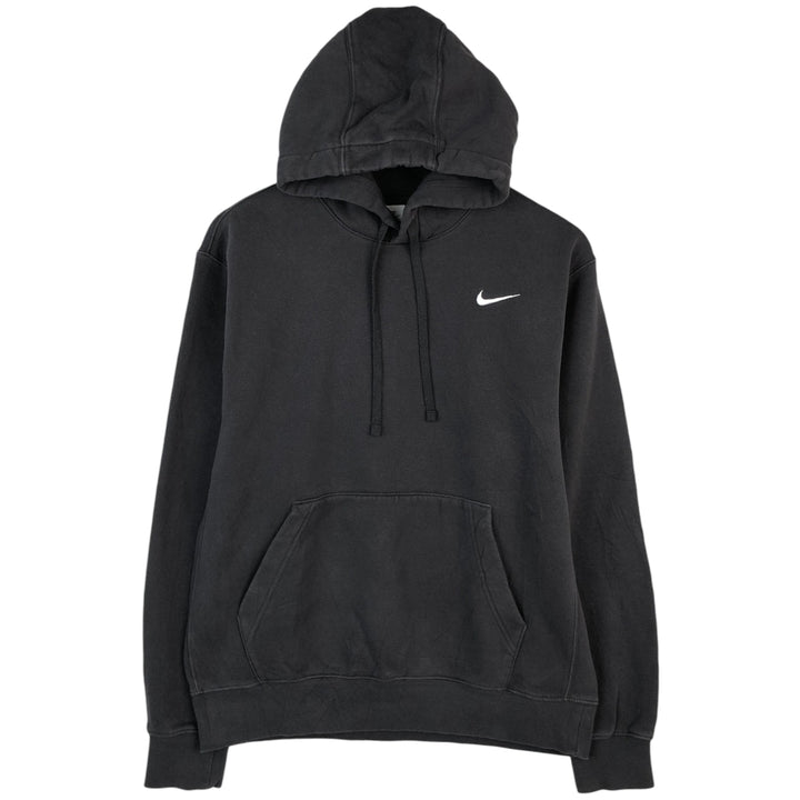 Nike Sweat Pullover Hoodie, Men's Size M cotton gray type Vintage Second Hand
