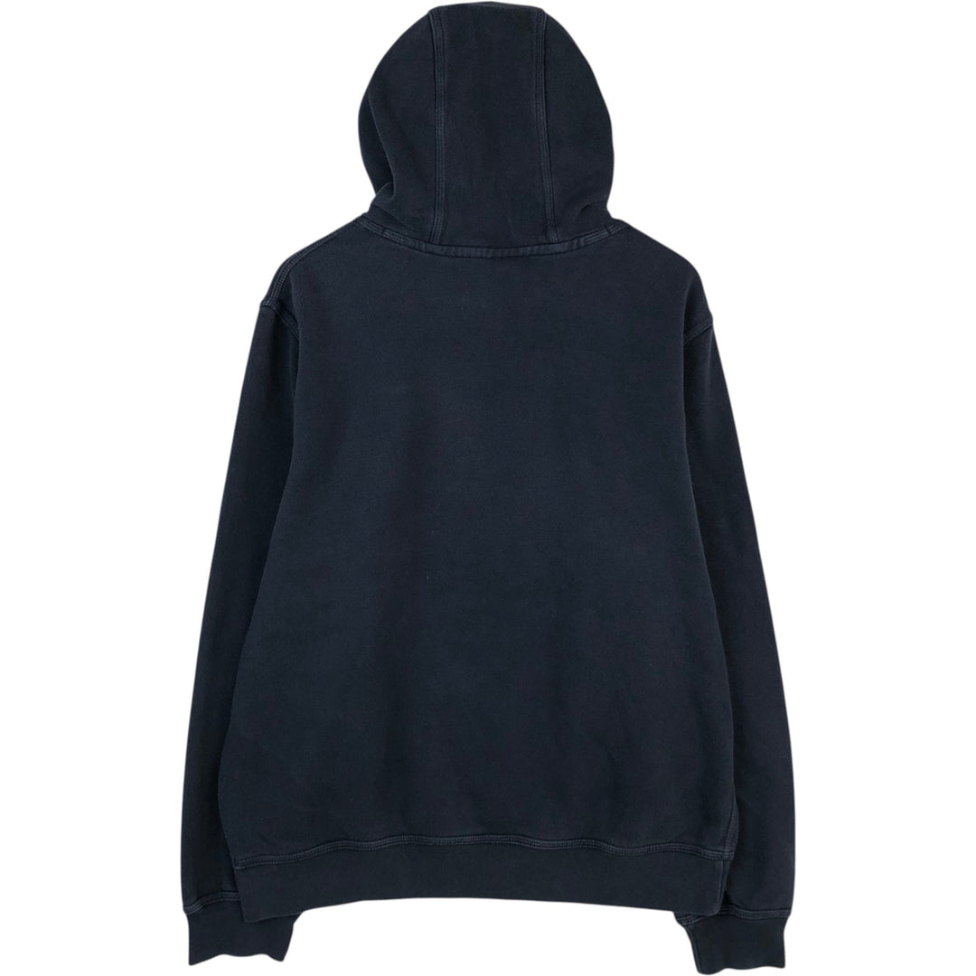 Nike Sweat Pullover Hoodie Men's XL Size cotton navy blue type Vintage Second Hand