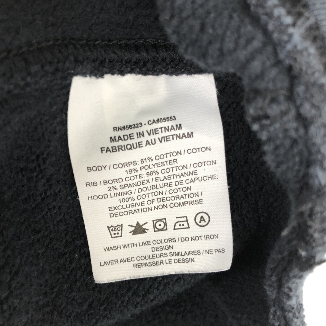 Nike Sweat Pullover Hoodie, Men's Size M cotton black type Vintage Second Hand