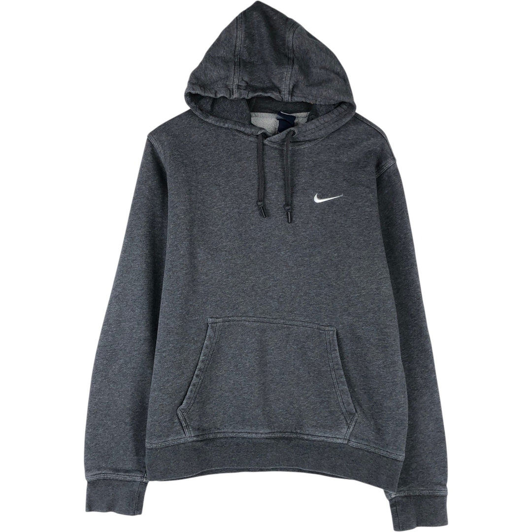 Nike Sweat Pullover Hoodie, Men's Size L cotton gray type Vintage Second Hand
