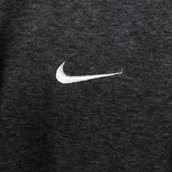Nike Sweat Pullover Hoodie, Men's Size L cotton gray type Vintage Second Hand