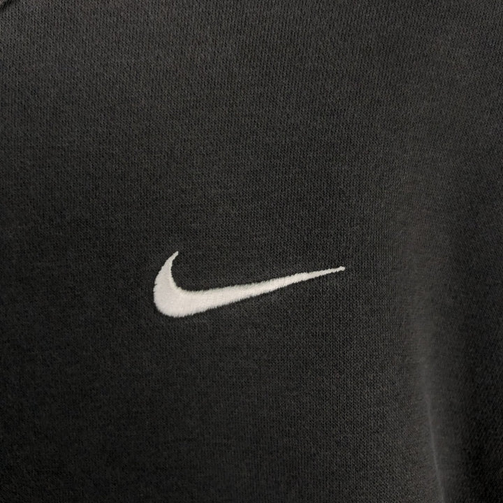 Nike Sweat Pullover Hoodie Men's XL Size cotton Khaki type Vintage Second Hand