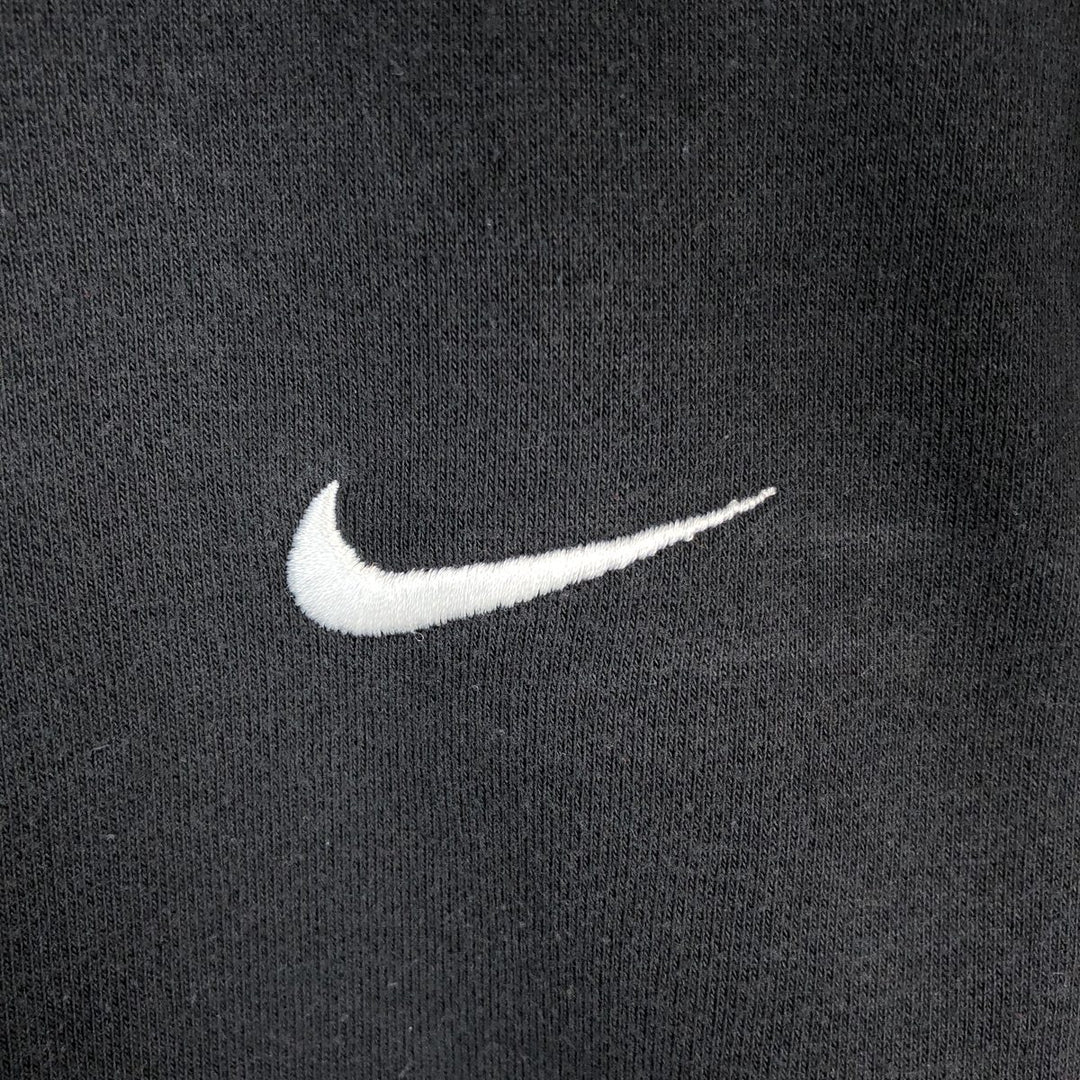 Nike Sweat Pullover Hoodie Men's XL Size cotton black type Vintage Second Hand