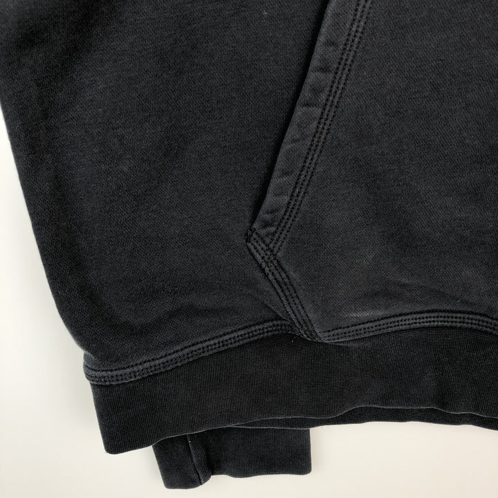 Nike Sweat Pullover Hoodie Men's XL Size cotton black type Vintage Second Hand