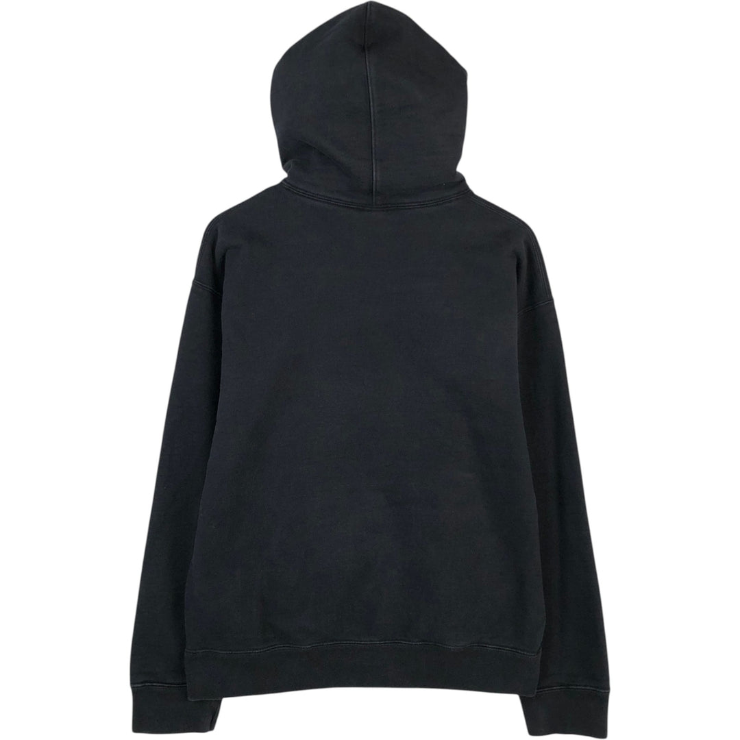 Nike Sweat Pullover Hoodie, Men's Size M cotton black type Vintage Second Hand