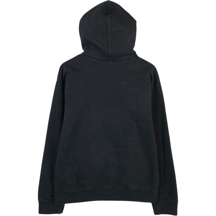 Nike Sweat Pullover Hoodie, Men's Size M cotton black type Vintage Second Hand